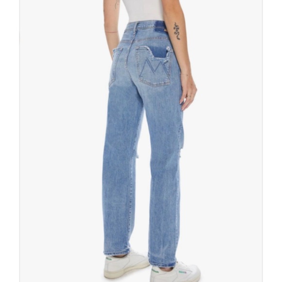 MOTHER SUPERIOR The Snapped Ditcher Flood Jeans in We Are Castaways |Size 34|NWT - Picture 15 of 16